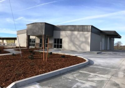 Metal Office Building Feather River Oroville CA Butte County
