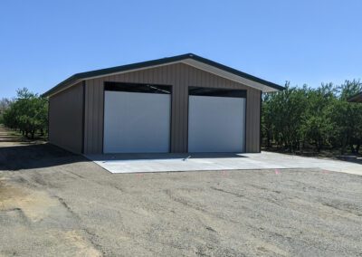 40 x 60 x 15 Metal Shop Building Glenn County CA