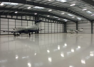 PJ Helicopter Hangar Metal Building Helicopter Red Bluff CA