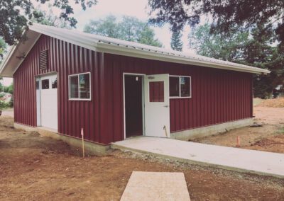Girl Scouts of Nor Cal California Red Office Metal Building